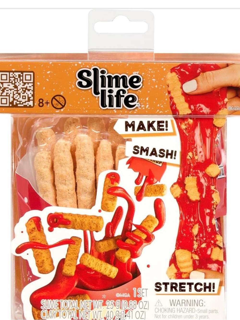 Slime Life French Fries DIY Slime Kit - Unboxing Ingredients